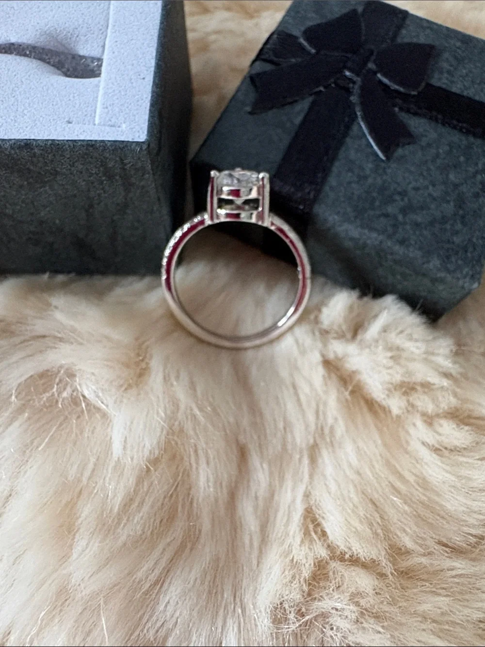 Moissanite Ring